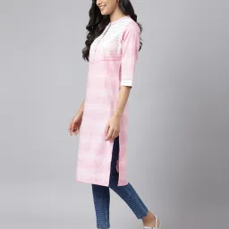 aurelia Striped Straight Kurta image 2