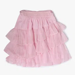 point cove Striped Tiered Skirt with Elasticated Waist image 2