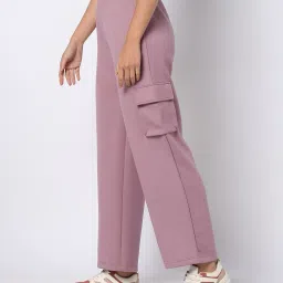 teamspirit Women Regular Fit Cargo Track Pants image 2