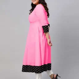 sitaram designer Solid Flared Kurti image 2