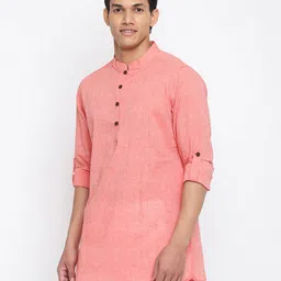 fabindia Textured Short Kurta image 2