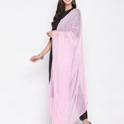 clora creation Embellished Dupatta with Stitch Border image 2