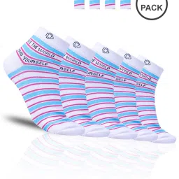 dollar Women Pack of 5 Striped Socks image 2