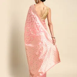 mohey Women Woven Ethnic Motifs Saree image 2