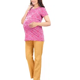 mama & bebe Women Regular Fit Printed Top image 2