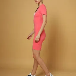 puma Logo Print Bodycon Mini Dress image 2