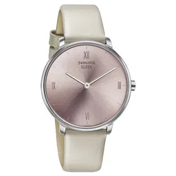 sonata Women Water-Resistant Analogue Watch-8191SL01 image 2