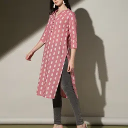 nyrika Women Paisley Print Straight Kurta image 2
