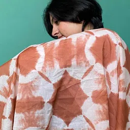 buta buti Women Tie & Dye Cotton Stole image 2