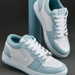 duke Women Perforated Lace-Up Sneakers image 1