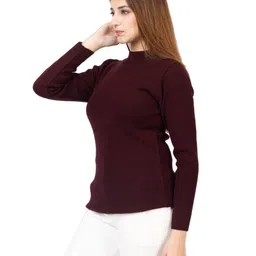 twenty me Slip-On Crew-Neck Sweater image 2
