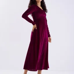 aask Women Slit-Front Sheath Dress image 2