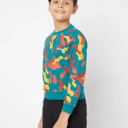 gas Devin Printed Crew-Neck Sweatshirt image 2