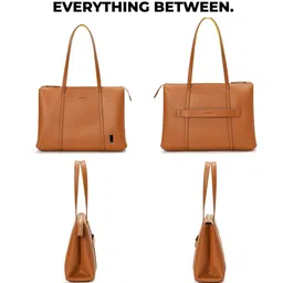 mokobara Women Logo Embossed Tote Bag with Double Handle image 2