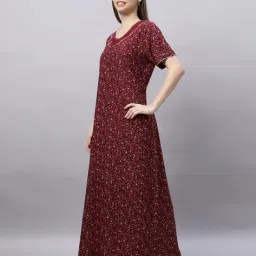 quira Women Floral Print Nightgown image 2