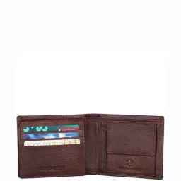 wildhorn Men Logo Print Bi-Fold Wallet image 2