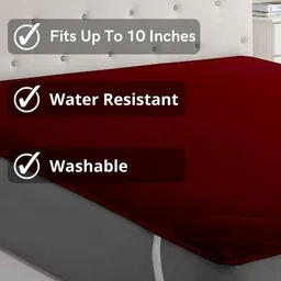 rrc Cotton Quilted King Mattress Protector image 2