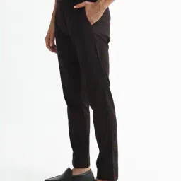 rare rabbit Men Relaxed Fit Flat-Front Trousers image 2
