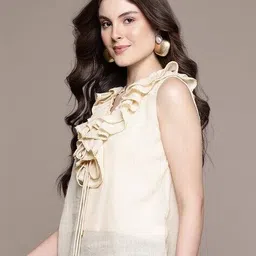 label ritu kumar Ravinia Fitted Top image 2