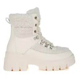 london rag Men Ankle-Length Boots with Faux Fur Detail image 2