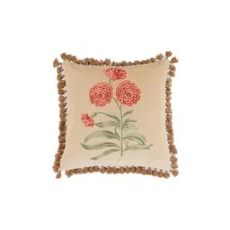 pure home and living Rose Embroidered Cushion Cover image 2