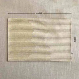 home centre Glimmer Endura Cotton Embroidered Placemat image 2