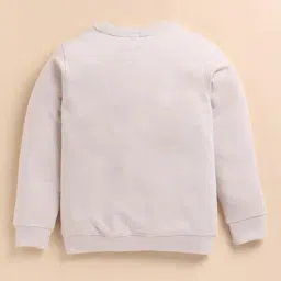 giniekids Boys Graphic Print Regular Fit Sweatshirt image 2