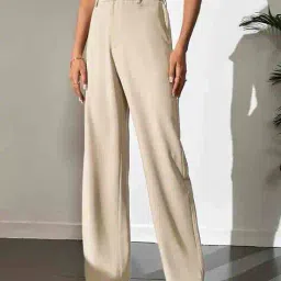 buda jeans co Women Flat-Front Relaxed Fit Pants image 2