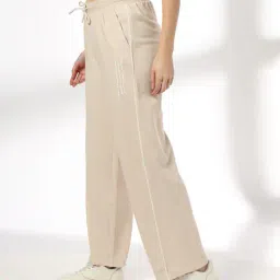 teamspirit Women Flared Track Pants with Contrast Piping image 2