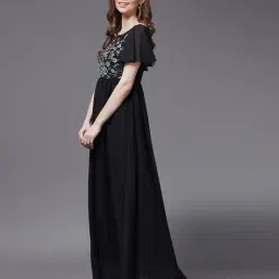 miss chase Women Fit and Flare Dress image 2