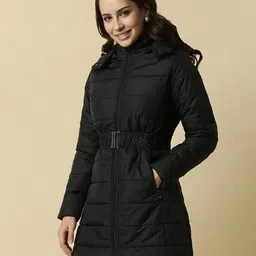 allen solly Women Regular Fit Harrington Jacket image 2