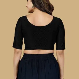 nyrika Women Slip-On Round-Neck Blouse image 2