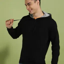 dogman Men Regular Fit Hoodie with Zip-Front image 2