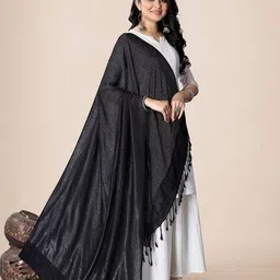 ebadat Women Scarves with Tassels image 2