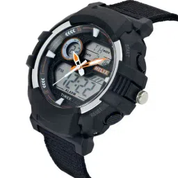 helix Men Digital Watch with Tang-Buckle Closure-TWESK6500T image 2