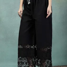 clora creation Women Embroidered Palazzo image 2