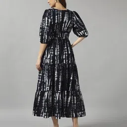 jash creation Women Maxi Fit and Flare Dress image 2