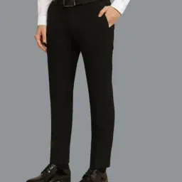 buda jeans co Men Slim Fit Flat-Front Trousers image 2