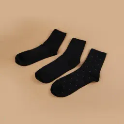 code by lifestyle Men Cotton Knit Crew Length Socks  image 2