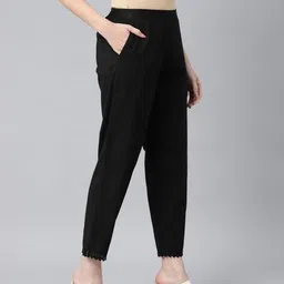 bcz Women Relaxed Fit Flat-Front Pants image 2