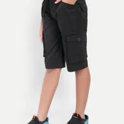 puppet-nx Boys Regular Fit Cotton Shorts image 2