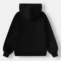 togs & terre Women Typographic Print Hoodie with Drawstring image 2