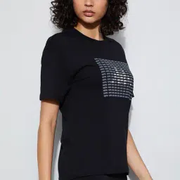 kappa Men Typographic Print Regular Fit Crew-Neck T-Shirt image 2