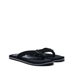 woodland Men Thong-Strap Flip-Flops with Printed Footbed image 2