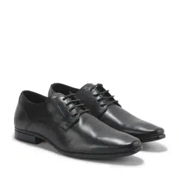 woodland Men Plain-Toe Derby Shoes image 2
