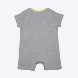 mothercare Heathered Romper with Applique image 2