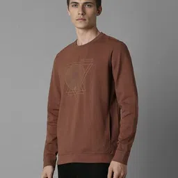 louis philippe Men Graphic Print Regular Fit Sweatshirt image 2