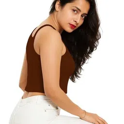 sohot Women Ribbed Sleeveless Camisole image 2