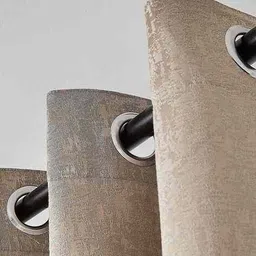 home centre Set of 4 Room-Darkening Door Curtain-7 Feet image 2