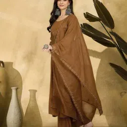 kvs fab Floral A-line Kurta Set image 2